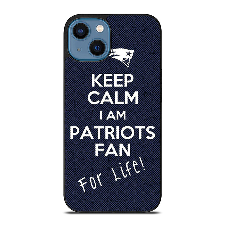 NEW ENGLAND PATRIOTS NFL FOOTBALL FANS 4 iPhone 14 Case Cover