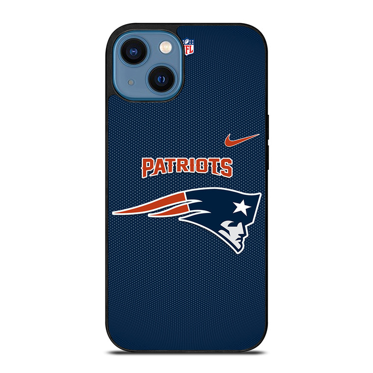 NEW ENGLAND PATRIOTS NFL FOOTBALL NIKE iPhone 14 Case Cover