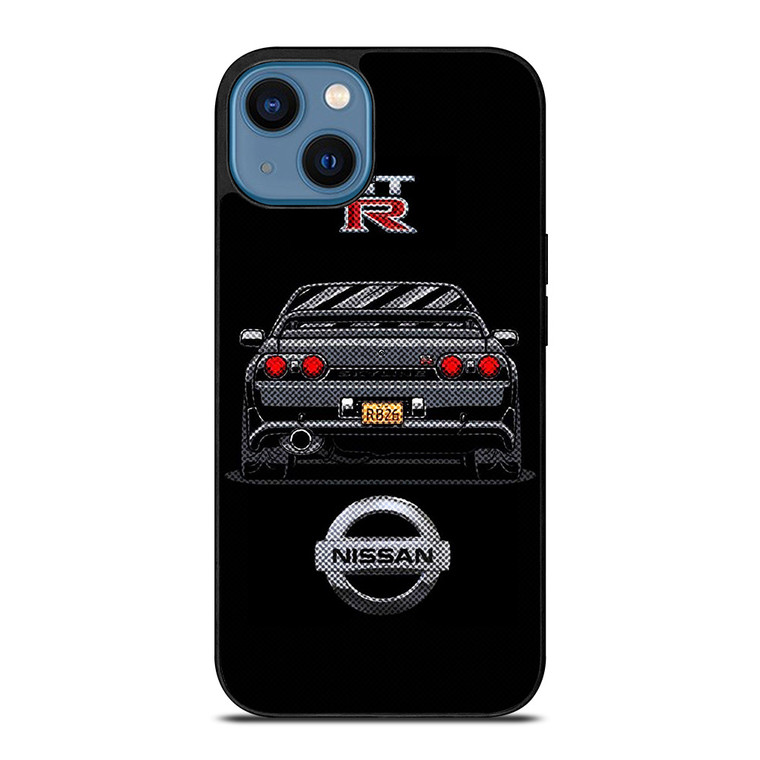 NISSAN GTR ILLUSTRATION iPhone 14 Case Cover