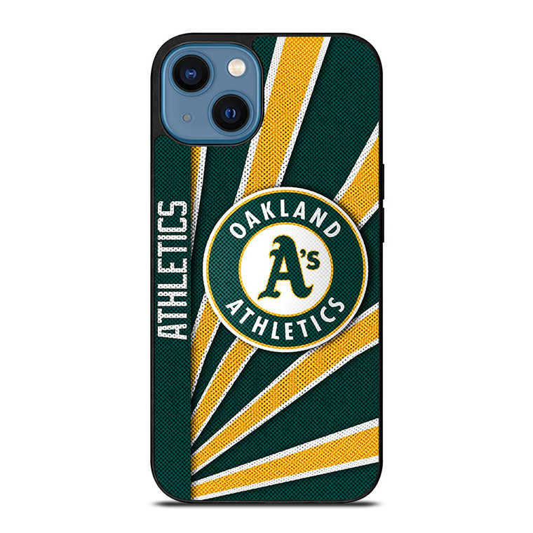 OAKLAND ATHLETICS MLB BASEBALL LOGO 3 iPhone 14 Case Cover OAKLAND ATHLETICS MLB BASEBALL LOGO 3 iPhone 14 Case Cover