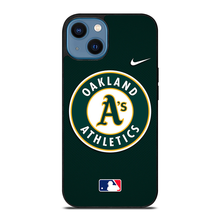 OAKLAND ATHLETICS MLB BASEBALL NIKE iPhone 14 Case Cover