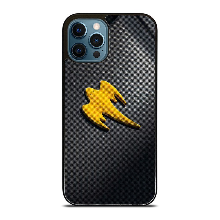 KOENIGSEGG GHOST CAR LOGO YELLOW iPhone 12 Pro Max Case Cover