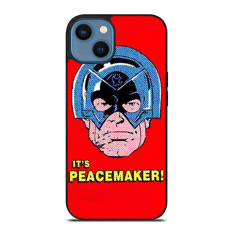 PEACEMAKER SUPERHERO JOHN CENA CARTOON ART iPhone 14 Case Cover