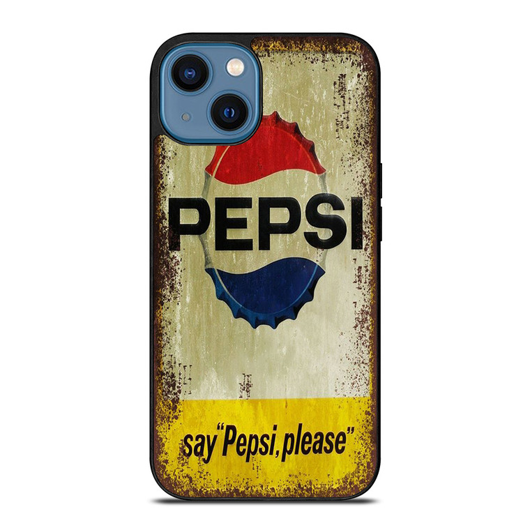 PEPSI COLA iPhone 14 Case Cover
