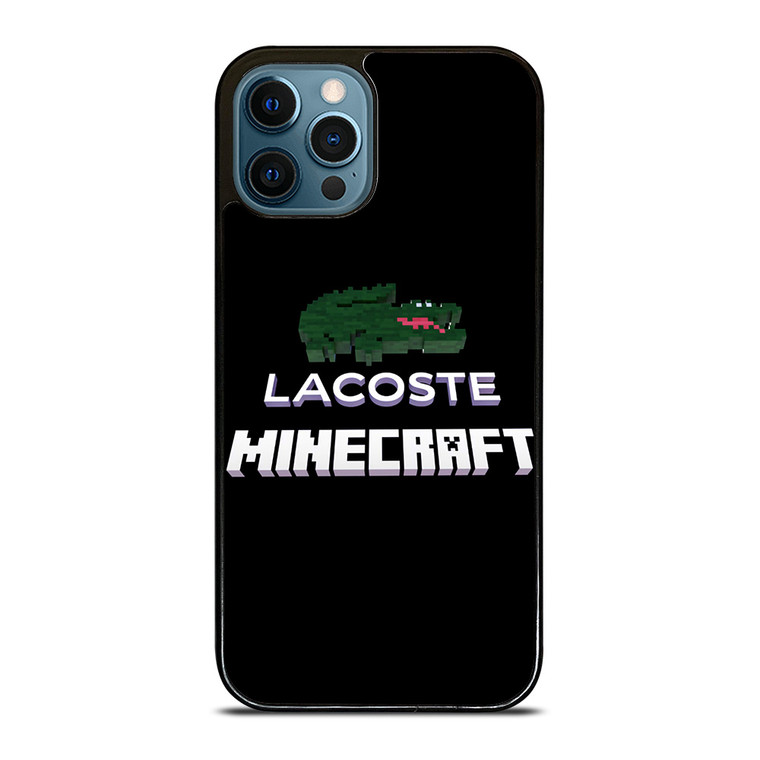 LACOSTE X MINECRAFT GAMES iPhone 12 Pro Max Case Cover LACOSTE X MINECRAFT GAMES iPhone 12 Pro Max Case Cover