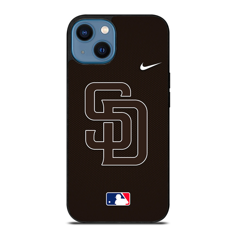 SAN DIEGO PADRES MLB BASEBALL NIKE iPhone 14 Case Cover