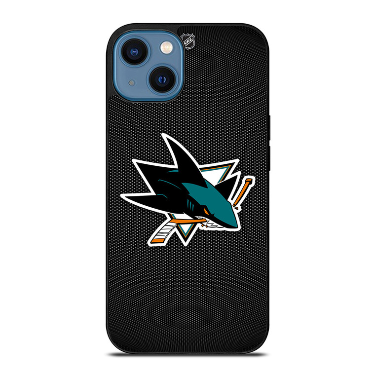 SAN JOSE SHARKS HOCKEY NHL LOGO iPhone 14 Case Cover