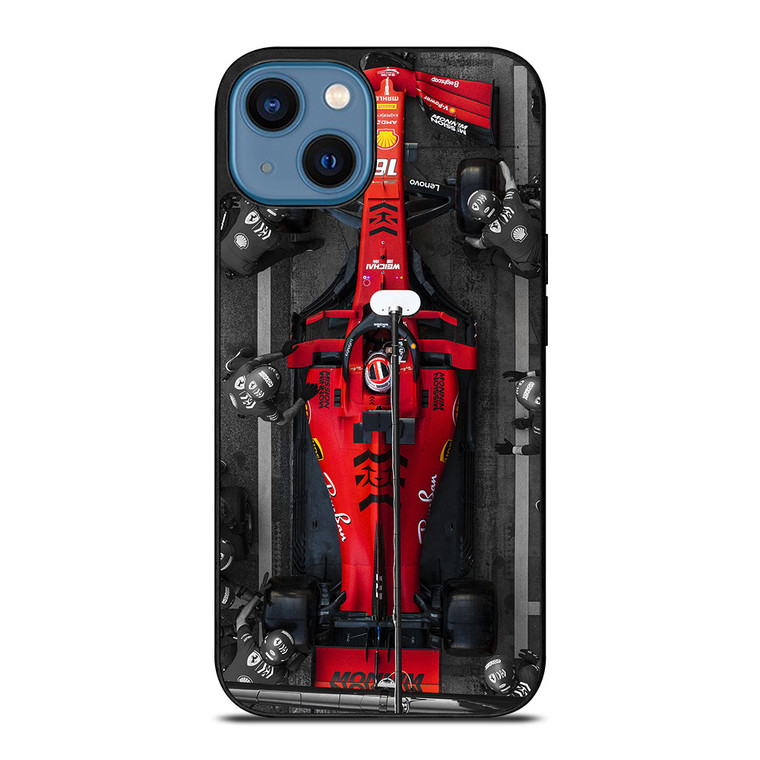 SCUDERIA FERRARI F1 CHARLES LECLERC 2 iPhone 14 Case Cover