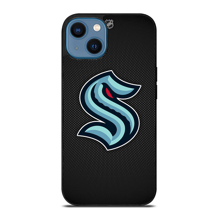 SEATTLE KRAKEN HOCKEY NHL LOGO iPhone 14 Case Cover