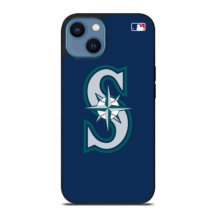 SEATTLE MARINERS MLB LOGO iPhone 14 Case Cover
