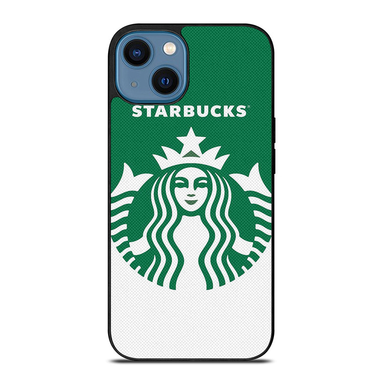 STARBUCKS COFFEE LOGO GREEN iPhone 14 Case Cover