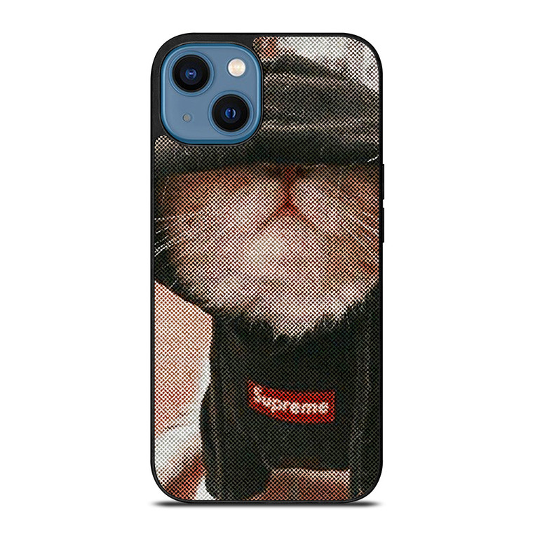 SUPREME CUTE CAT iPhone 14 Case Cover