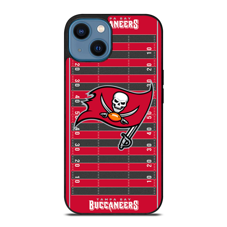 TAMPA BAY BUCCANEERS FOOTBALL FIELD iPhone 14 Case Cover