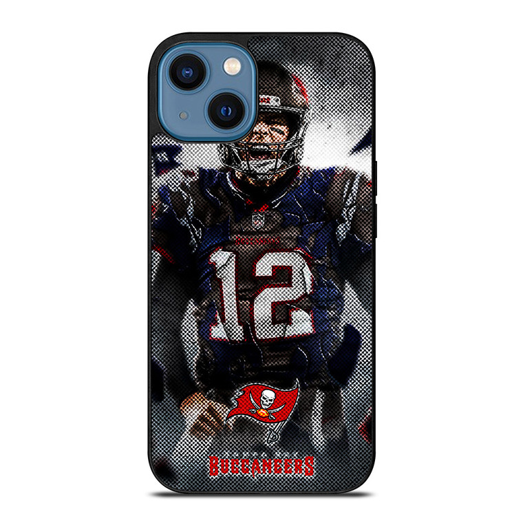 TOM BRADY TAMPA BAY BUCCANEERS NFL iPhone 14 Case Cover