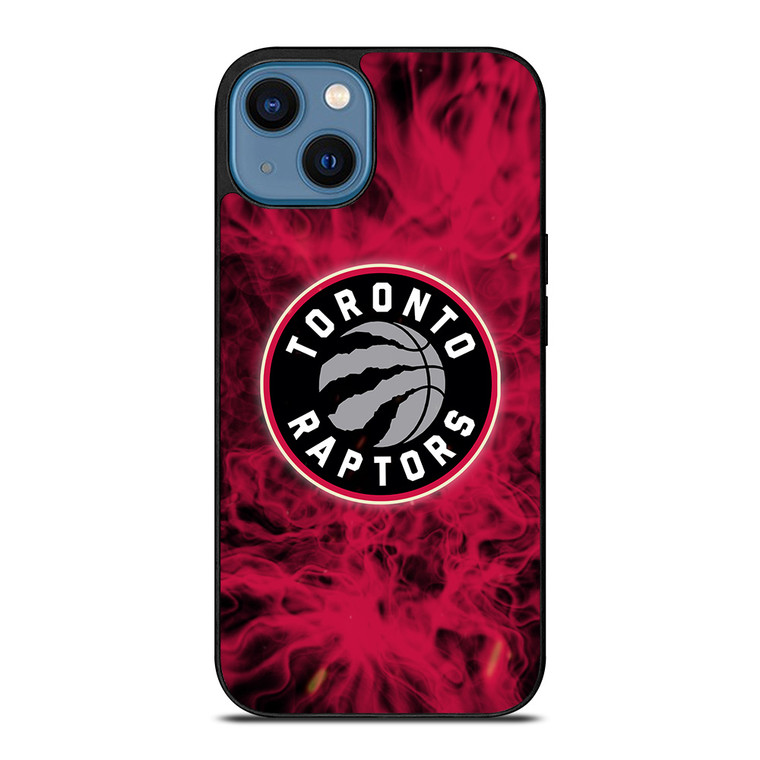 TORONTO RAPTORS BASKETBALL NBA FIRE iPhone 14 Case Cover