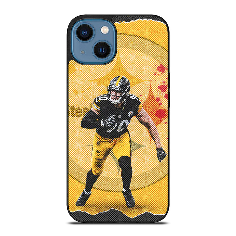 TRENT JORDAN WATT 90 PITTSBURGH STEELERS 2 iPhone 14 Case Cover TRENT JORDAN WATT 90 PITTSBURGH STEELERS 2 iPhone 14 Case Cover