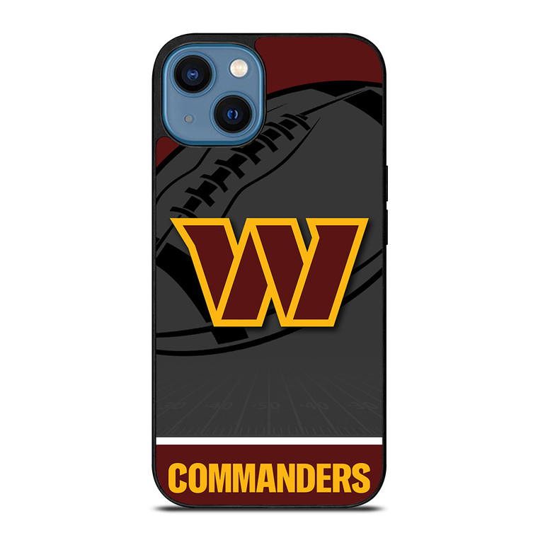 WASHINGTON COMMANDERS NFL TEAM iPhone 14 Case Cover