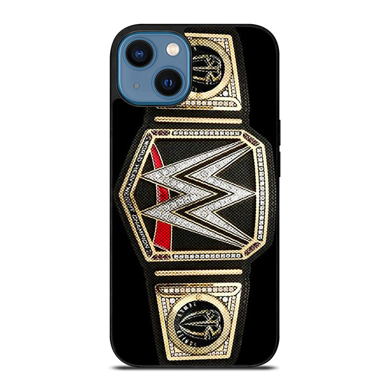 WWE WRESTLING HEAVYWEIGHT BELT iPhone 14 Case Cover