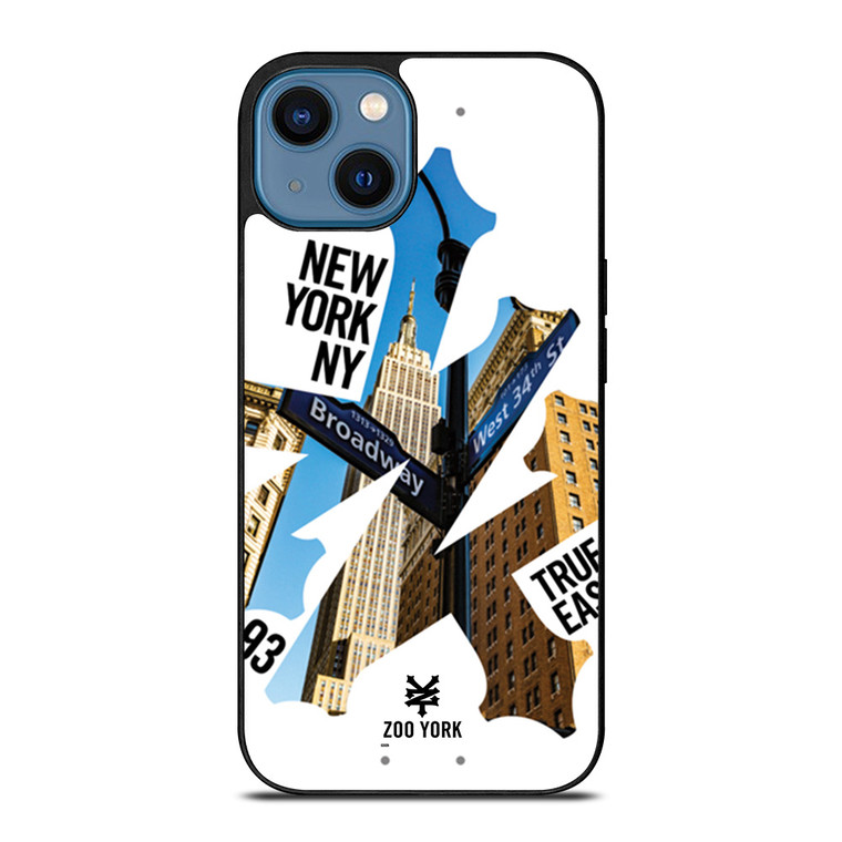 ZOO YORK NEW YORK CITY NYC SKATEBOARD iPhone 14 Case Cover