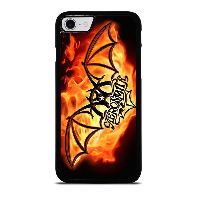 AEROSMITH ROCK BAND FIRE iPhone SE 2022 Case Cover