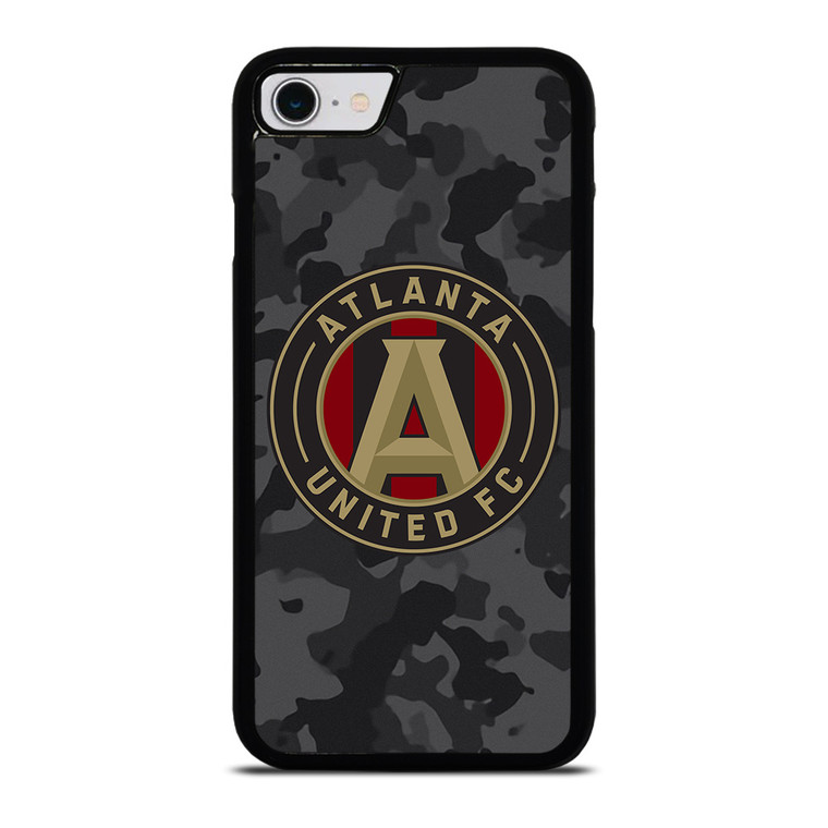 ATLANTA UNITED FC MLS BLACK CAMO iPhone SE 2022 Case Cover