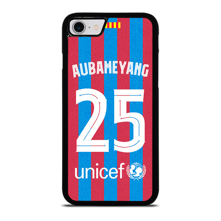 AUBAMEYANG 25 FC BARCELONA 2022 iPhone SE 2022 Case Cover