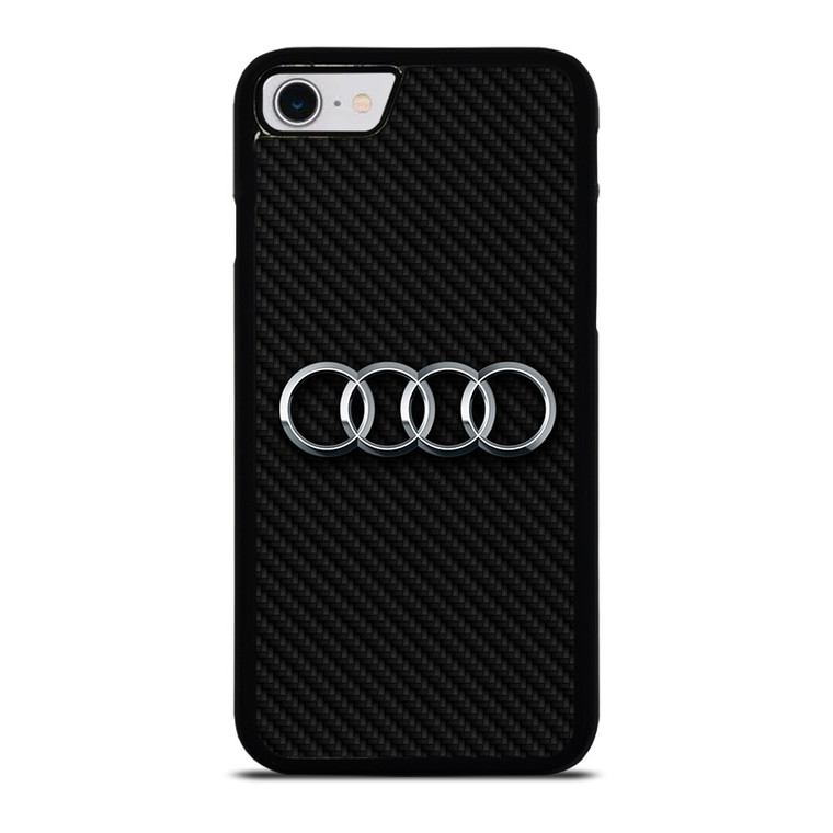 AUDI MOTOR CARBON FIBER iPhone SE 2022 Case Cover