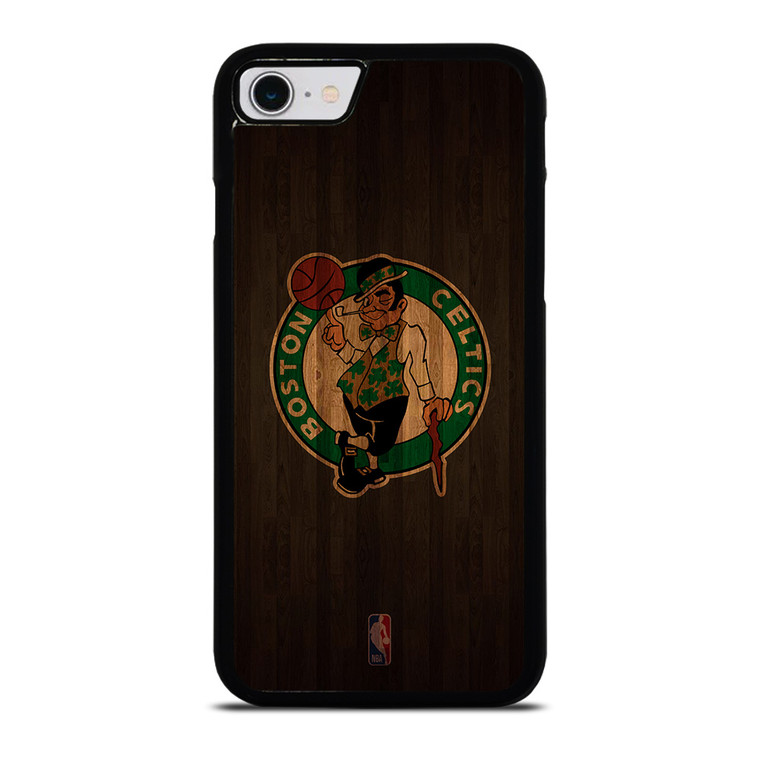 BOSTON CELTICS BASKETBALL COURT NBA iPhone SE 2022 Case Cover