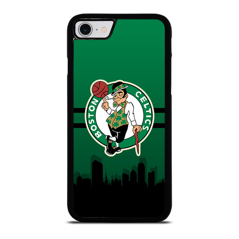 BOSTON CELTICS NBA SKYLINE iPhone SE 2022 Case Cover BOSTON CELTICS NBA SKYLINE iPhone SE 2022 Case Cover