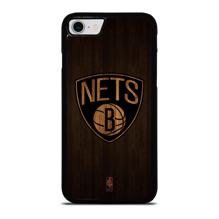 BROOKLYN NETS BASKETBALL COURT NBA iPhone SE 2022 Case Cover