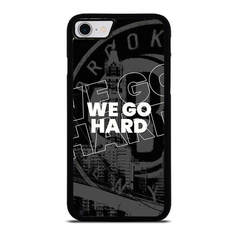 BROOKLYN NETS WE GO HARD iPhone SE 2022 Case Cover