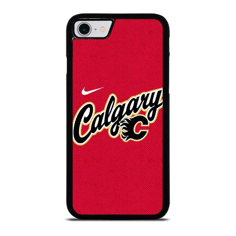 CALGARY FLAMES NHL HOCKEY NIKE iPhone SE 2022 Case Cover
