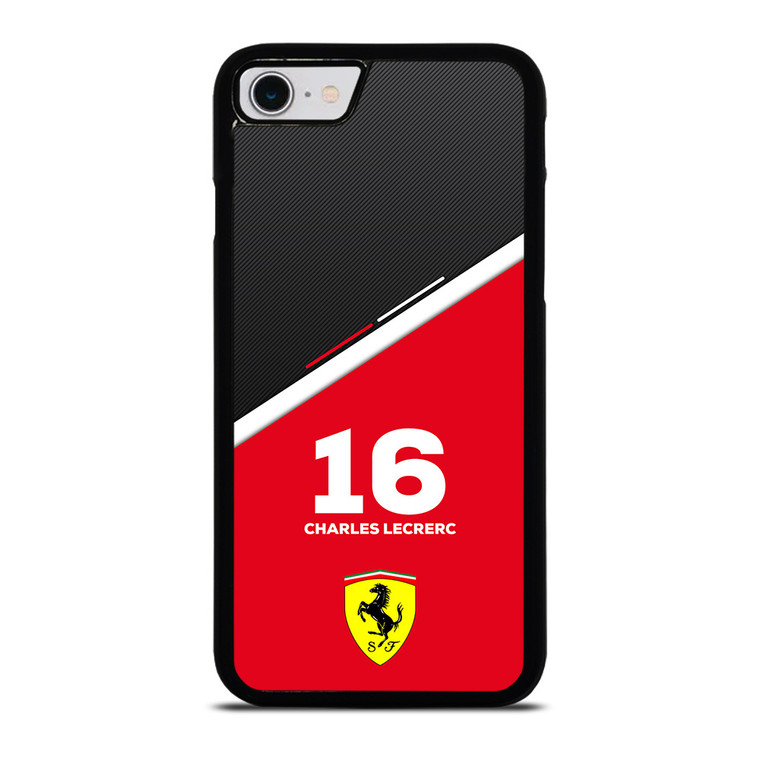 CHARLES LECLERC FERRARI FORMULA ONE F1 RACING 2 iPhone SE 2022 Case Cover