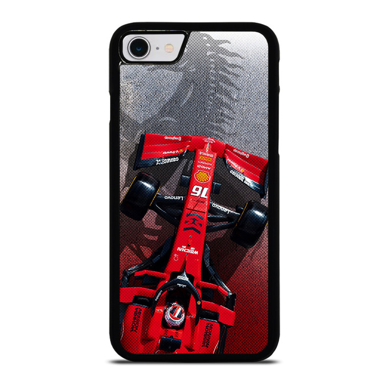 CHARLES LECLERC FERRARI FORMULA ONE F1 RACING iPhone SE 2022 Case Cover