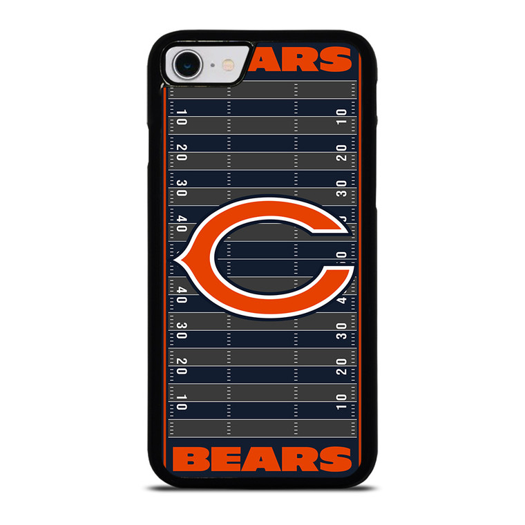 CHICAGO BEARS FOOTBALL FIELD iPhone SE 2022 Case Cover