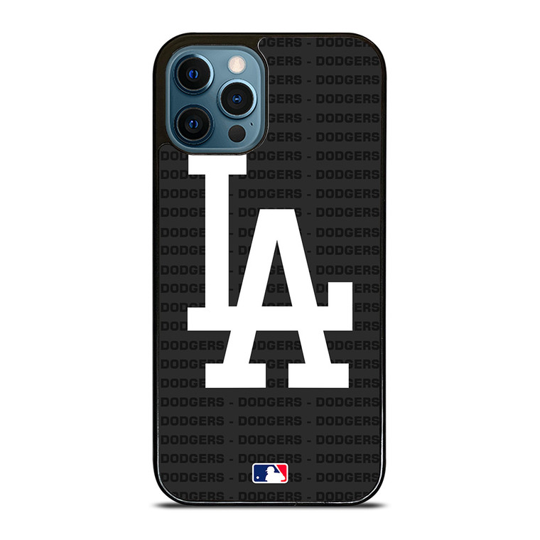 LOS ANGELES DODGERS BASEBALL BLACK iPhone 12 Pro Max Case Cover