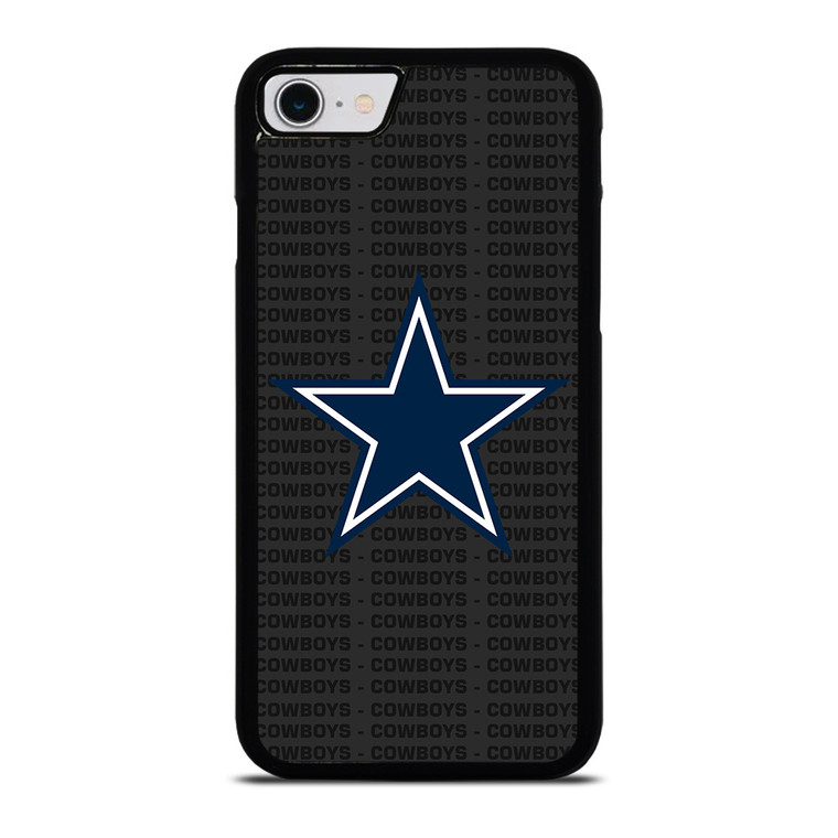 DALLAS COWBOYS FOOTBALL TEXT iPhone SE 2022 Case Cover