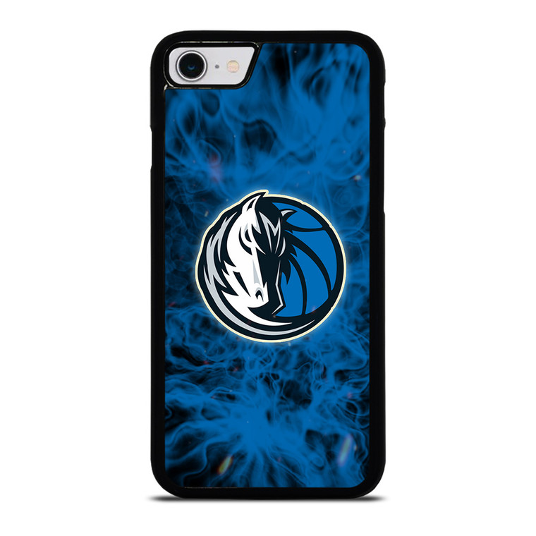 DALLAS MAVERICKS BASKETBALL NBA FIRE iPhone SE 2022 Case Cover