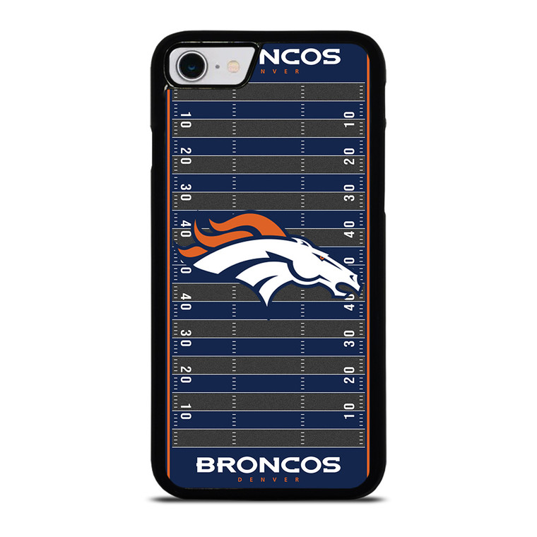 DENVER BRONCOS FOOTBALL FIELD iPhone SE 2022 Case Cover