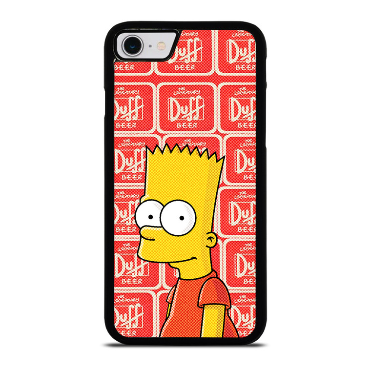 DUFF BEER BART SIMPSONS iPhone SE 2022 Case Cover