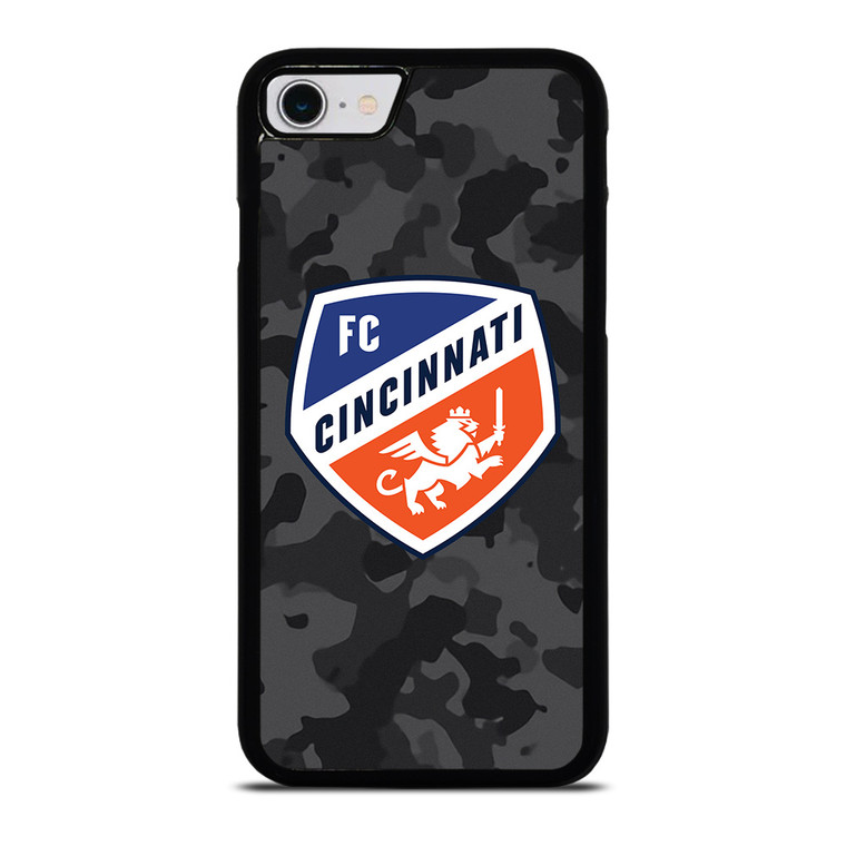 FC CINCINNATI MLS BLACK CAMO iPhone SE 2022 Case Cover