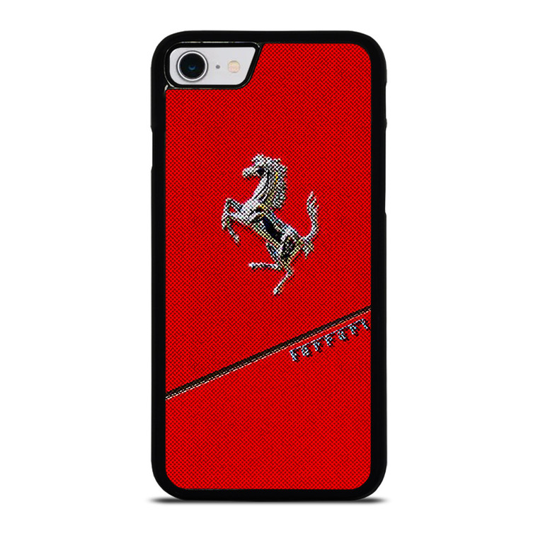 FERRARI RED CAR LOGO iPhone SE 2022 Case Cover