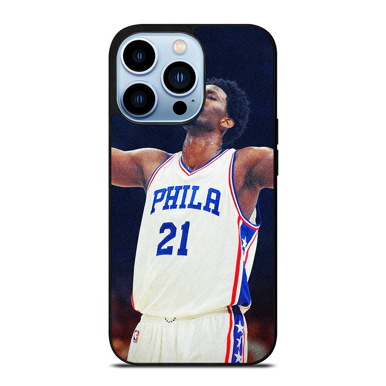 JOEL EMBIID PHILADELPHIA SIXERS iPhone 13 Pro Max Case Cover