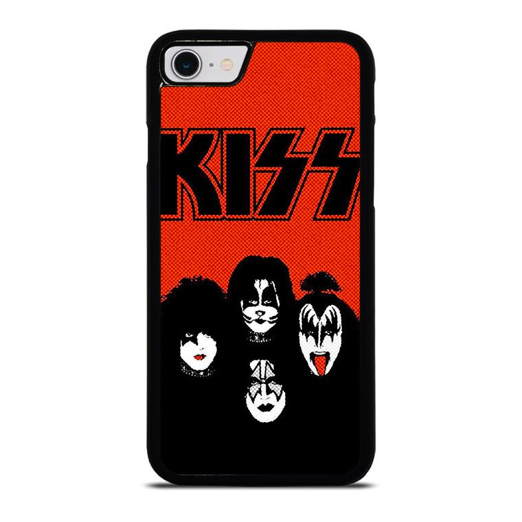 KISS RED ROCK BAND iPhone SE 2022 Case Cover