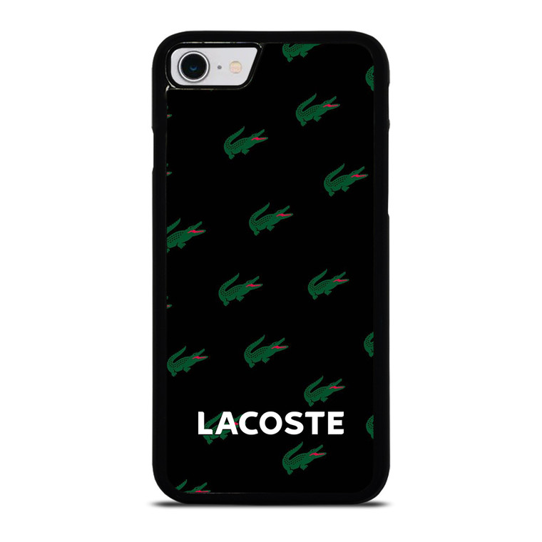 LACOSTE LOGO PATTERN iPhone SE 2022 Case Cover