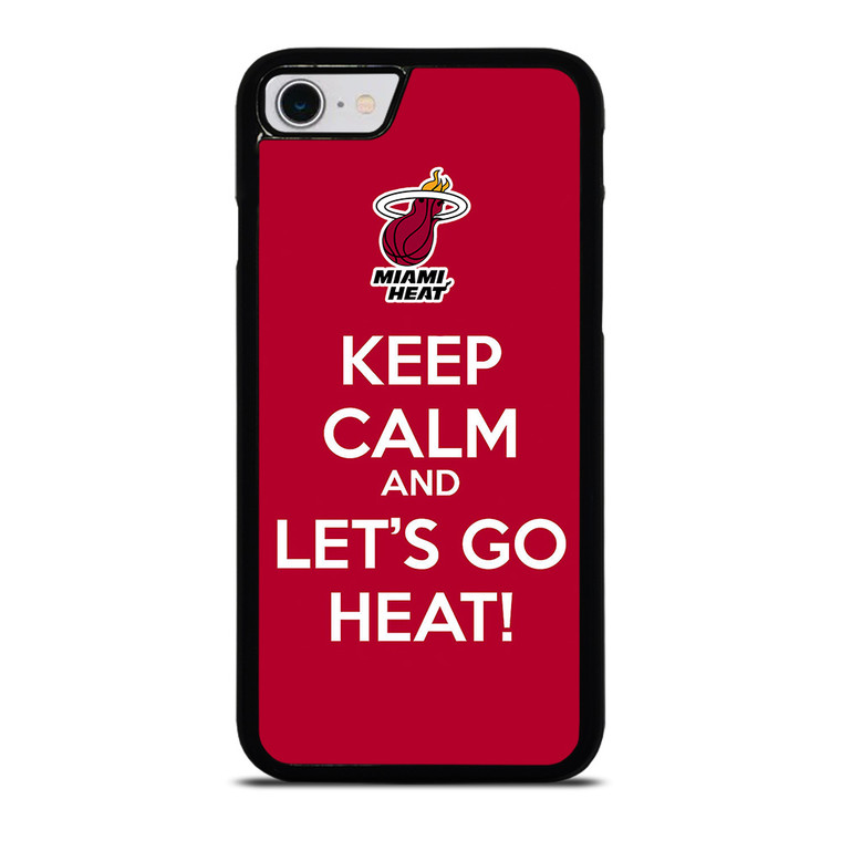 LETS GO MIAMI HEAT NBA BASKETBALL 3 iPhone SE 2022 Case Cover