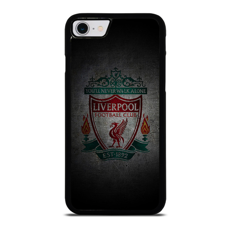 LIVERPOOL YOU'LL NEVER WALK ALONE GRUNGE LOGO iPhone SE 2022 Case Cover