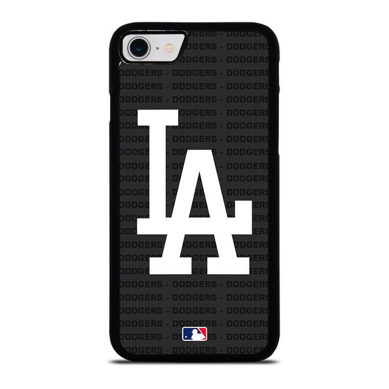 LOS ANGELES DODGERS BASEBALL BLACK iPhone SE 2022 Case Cover