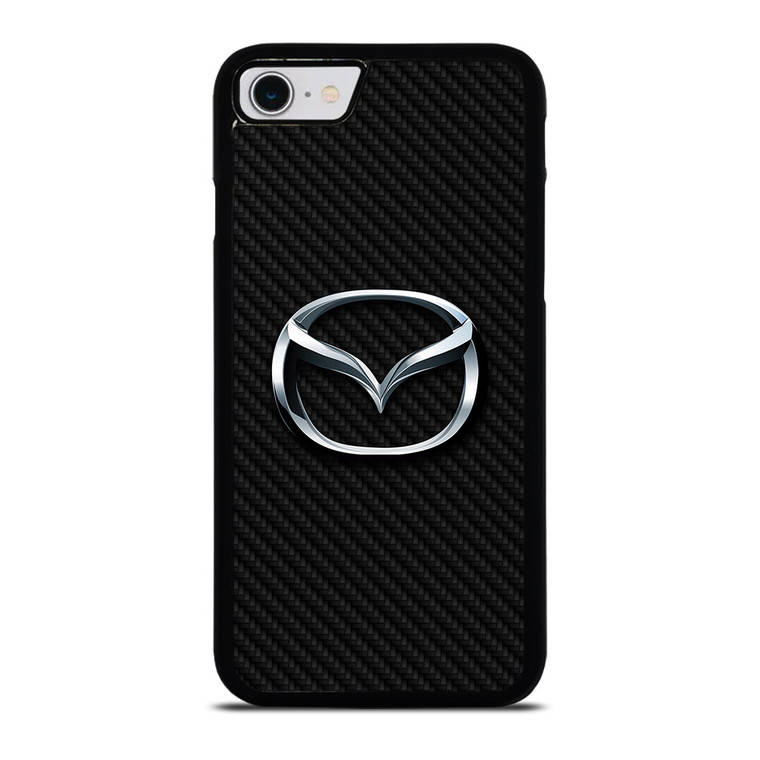 MAZDA MOTORS CARBON FIBER iPhone SE 2022 Case Cover