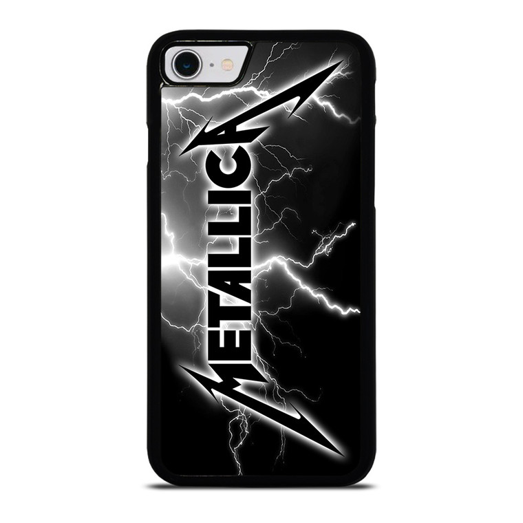 METALLICA ROCK BAND LIGHTNING iPhone SE 2022 Case Cover METALLICA ROCK BAND LIGHTNING iPhone SE 2022 Case Cover